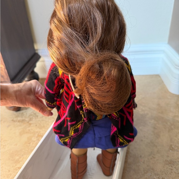 American Girl Saige Doll with auburn Hair and Blue Eyes - Picture 3 of 6